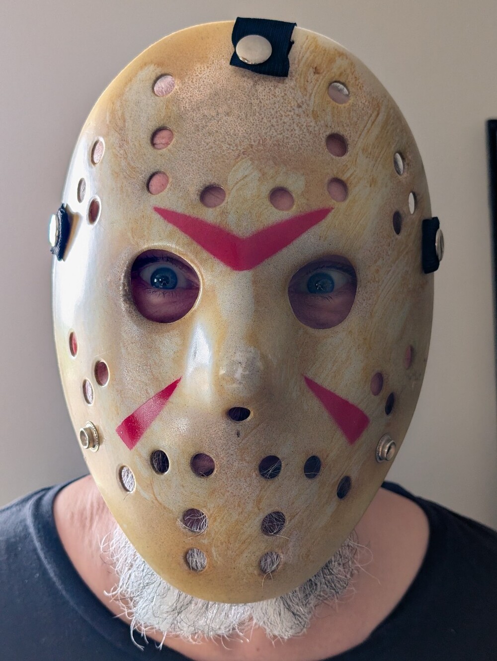 Friday The 13th, Jason Voorhees Mask, Halloween, Adult Sized - Picture 4 of 4